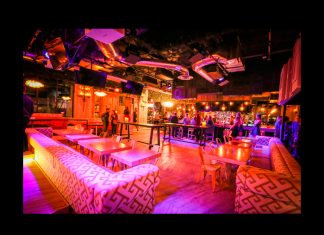 Multi-purpose Elation Lighting for Multi-use Dakota Restaurant and Bar