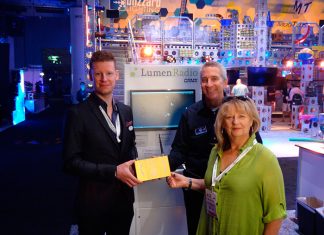 A.C. Lighting Receives LumenRadio’s Distributor of the Year Award