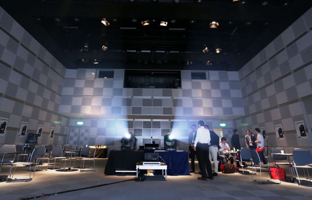Clay Paky and PRG KK Launch the Scenius in Japan