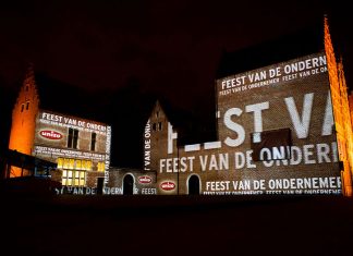 Painting with Light Creates Projection Art at Bokrijk