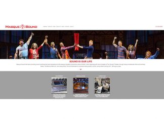 Masque Sound Launches New Company Website