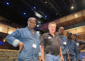 DWR Distribution Help Construct New Auditorium at The American International School of Johannesburg