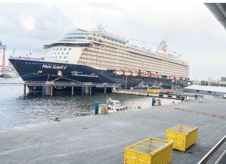 Robe Rides the Waves with Mein Schiff 5