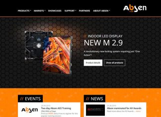 Absen Europe Launches New Website