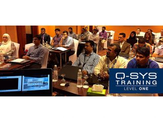 QSC and Vivid AV Media Host Q-SYS Level One Training in Kuwait