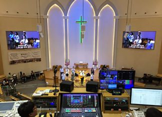 dLive Installed in New Korean Church