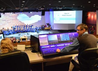Peace United Methodist Grows with Allen & Heath dLive