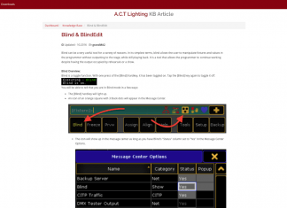 A.C.T. Lighting’s Redesigned Customer Support Hub Makes its Online Debut