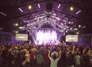 Australian School Hall Turns into Church with Nexo Line Array