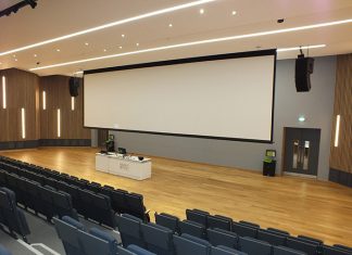 GAB Provide Heriot-Watt Lecture Theatres with MLA Mini And O-Line