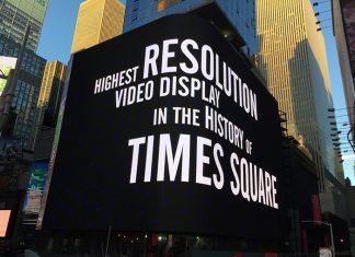 SNA Displays, Partners with Analog Way to Drive the Highest-Resolution LED Screen in Times Square