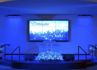 Winners Inners Chapel Scores With New Danley SBH-20 Column Loudspeaker System