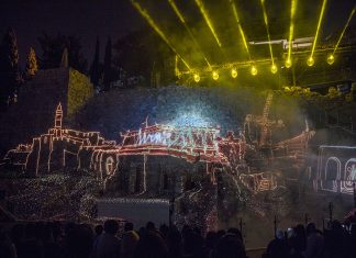 Robe for City of David Lightshow