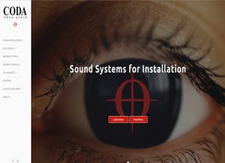 CODA Audio Launches New Website
