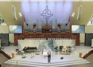 Meyer Sound Flown in First Trio of Churches