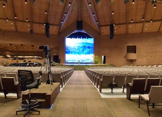 Analog Way Supplies Calvary Church