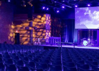 Chauvet Fixtures Resurrect Kansas Church