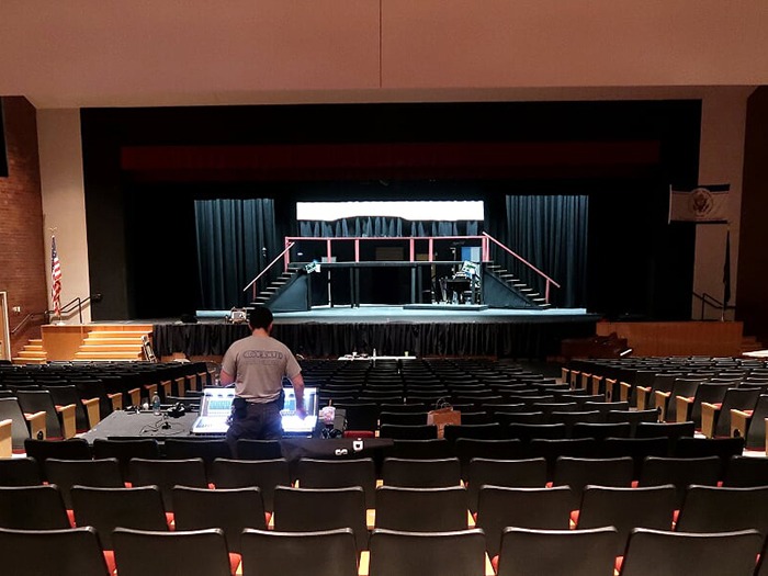 sound system for school hall