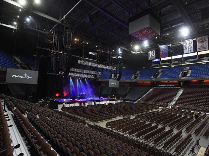 Meyer Sound reinforcement at Mohegan Sun