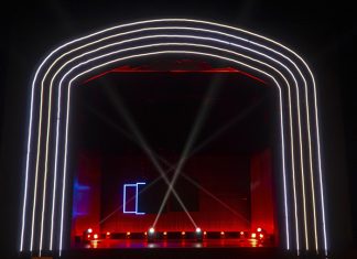 Artiste Monet and 4Wall at Historic Blackpool Illuminations