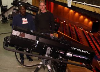 New Robert Juliat Cyrano Followspots for Joburg Theatre