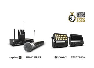 German Design Award 2020 for Cameo ZENIT B200 and LD Systems U300 Series