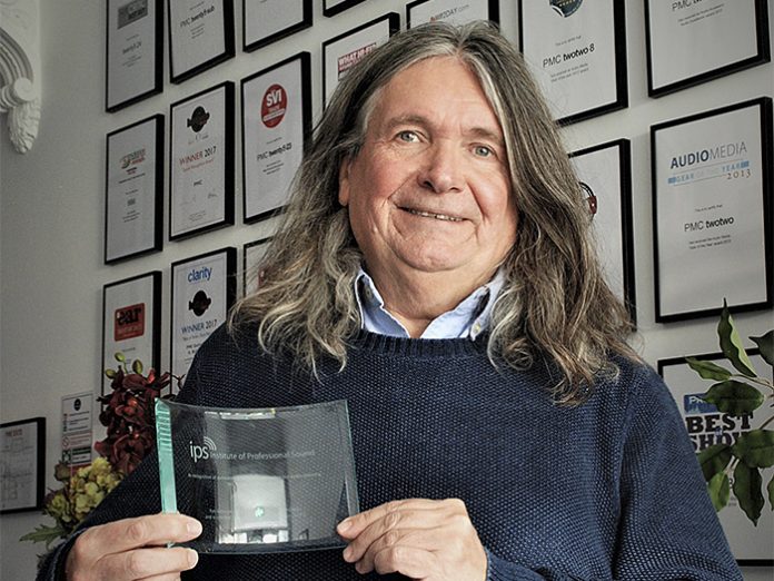 Peter Thomas Is Honoured By The Institute of Professional Sound