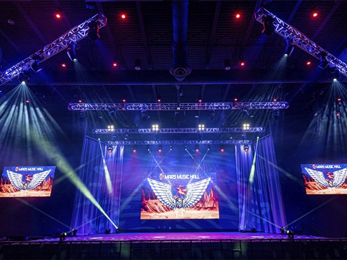 Alabama’s New Mars Music Hall a Hit with Elation lighting MONDODR
