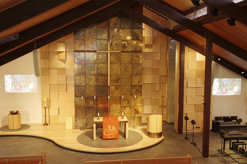 O-Line Helps Bring Relocated St. Paul’s Lutheran Church To Life