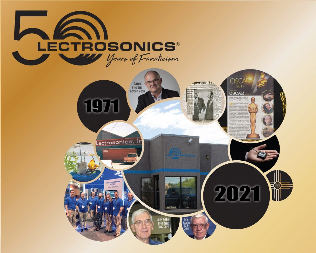 Lectrosonics’ 50th Anniversary