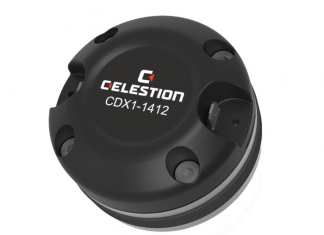 Celestion Debuts the New CDX1-1412 Ultra-Compact High Frequency Compression Driver