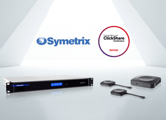 Symetrix Announces Radius NX is now Compatible with Barco ClickShare Conference
