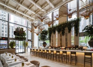 Avra upscales with 1 SOUND at their new Rockefeller location