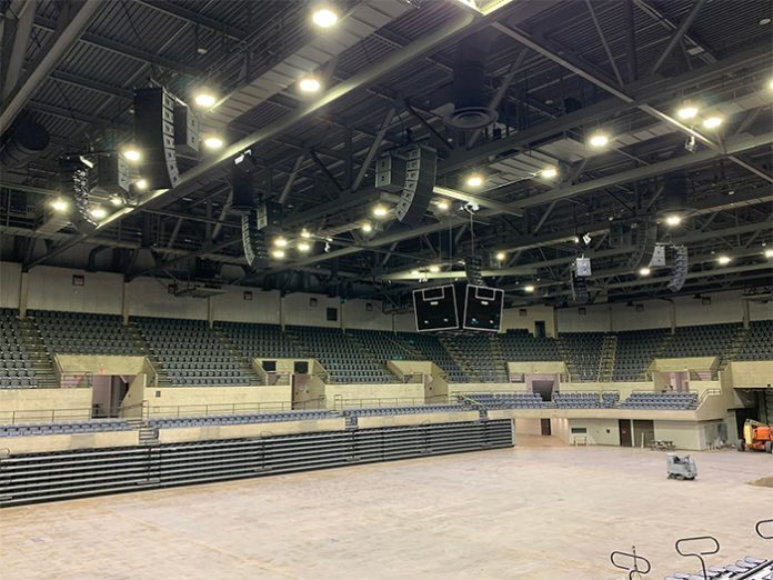 Renovated La Crosse Center features upgraded PA system from EAW MONDODR