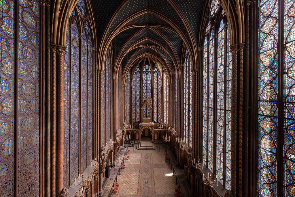 Amadeus loudspeakers used for immersive sound installation in Saint-Chapelle church