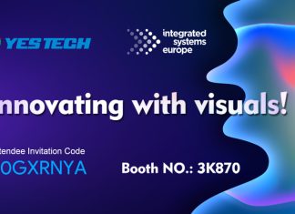 YES TECH presents upcoming products at ISE 2023