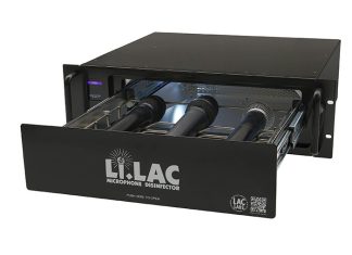 RF Venue selected as exclusive North American distributor for the Li.LAC Microphone Disinfection System