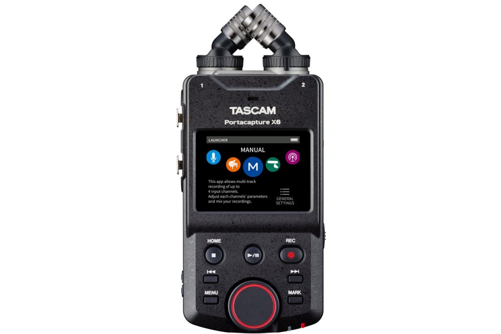 TASCAM announces 1.10 firmware update for Portacapture X6 32-bit Float Portable Audio Recorder
