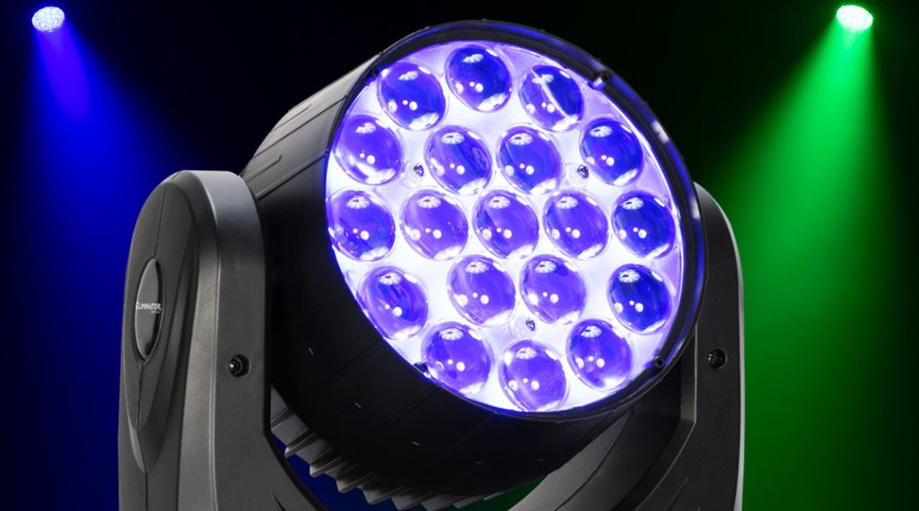 Eliminator Lighting reveals New Stryker Wash Moving Head