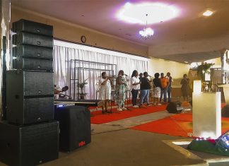 Church Conference sings praises of HH Electronics TNA Line Array