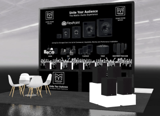 FlexPoint and TORUS series spearhead Martin Audio’s InfoComm product showcase
