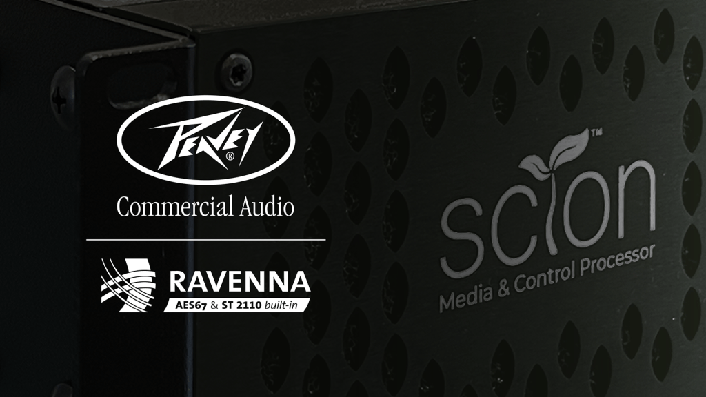 Peavey joins RAVENNA community