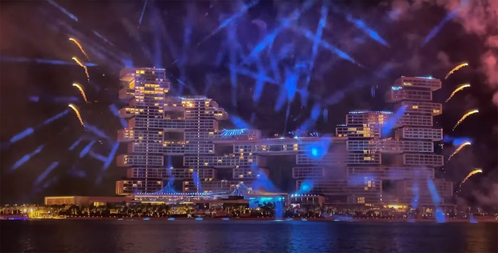 Claypaky Xtylos and Scenius shine at grand opening party for Dubai’s Atlantis The Royal