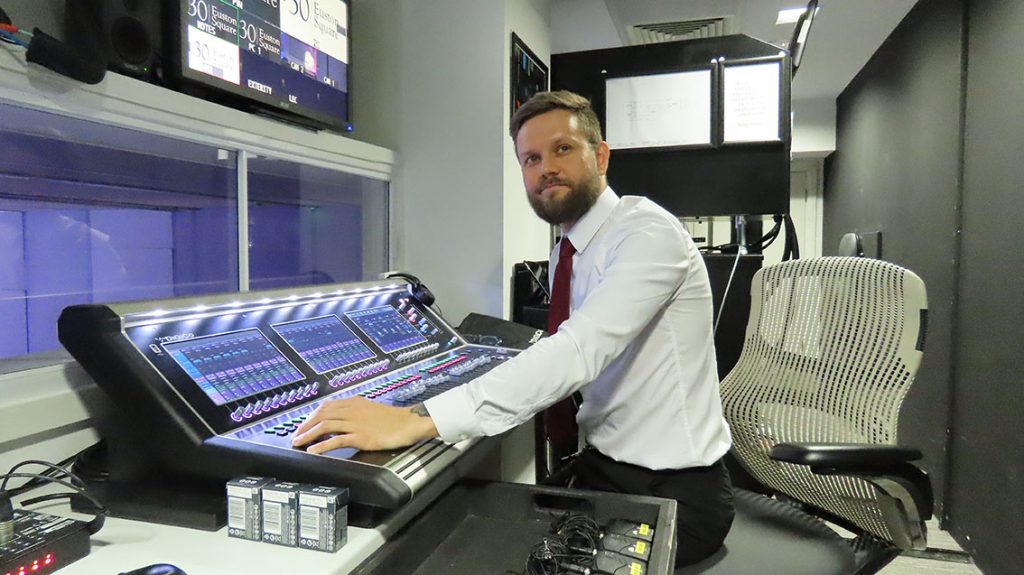 DiGiCo S31 brings audio finesse to 30 Euston Square