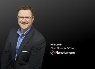 Nanolumens welcomes Rob Lamb as new CFO