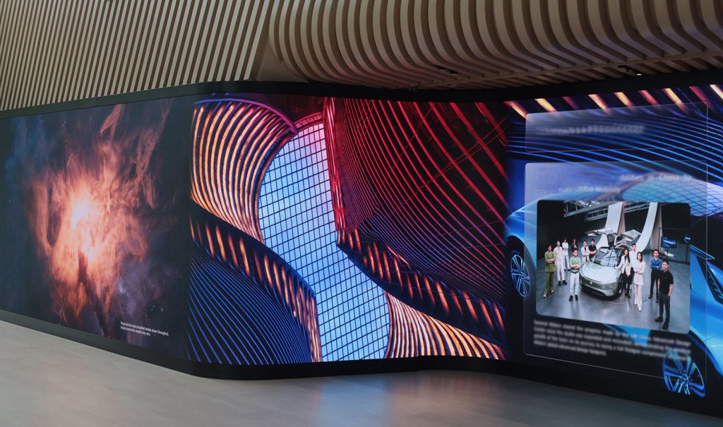 Christie Pandoras Box Software powers LED video walls at carmaker’s corporate lobby