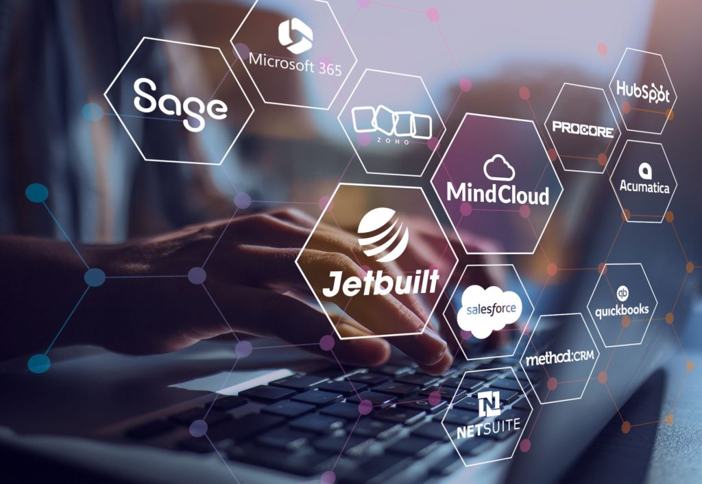 Jetbuilt integrates with leading CRM platforms Jetbuilt API Integration