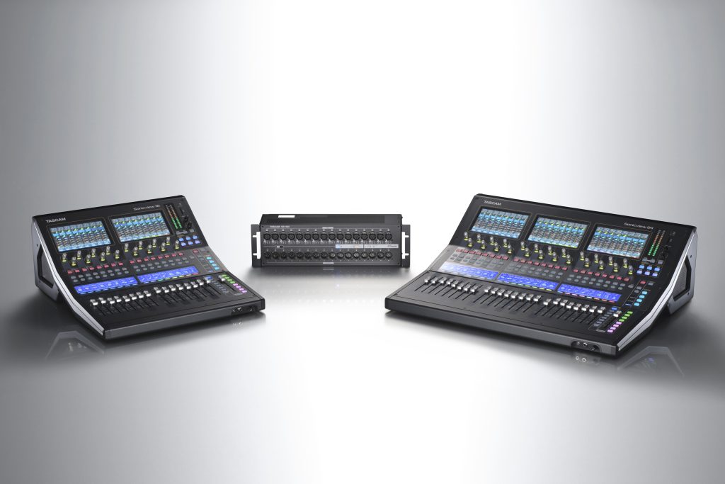 TASCAM announces Version 1.4.1 firmware update for Sonicview 16XP/24XP Digital Recording and Mixing Consoles