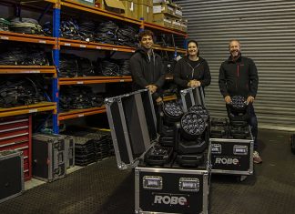 Audio Engineering continues to invest in Robe, purchasing LEDBeam 350s