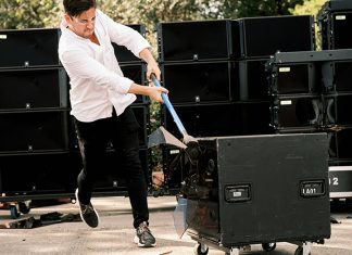 L-Acoustics hosts destruction event of fake speaker systems